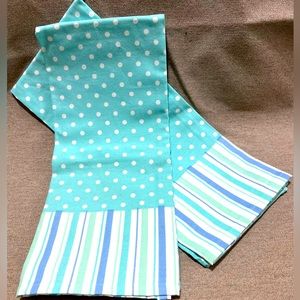 Stripes and Dots Kitchen Towels